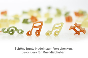 Pasta Musica - 250 g bunte Nudeln 2888 - 1