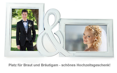 Bilderrahmen zur Hochzeit - Braut & Bräutigam 2098 - 1