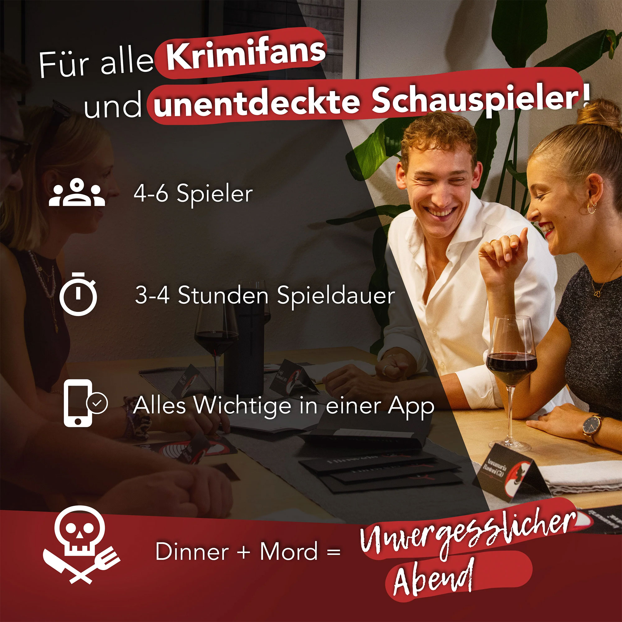 Krimidinner Zuhause - Der letzte Pate