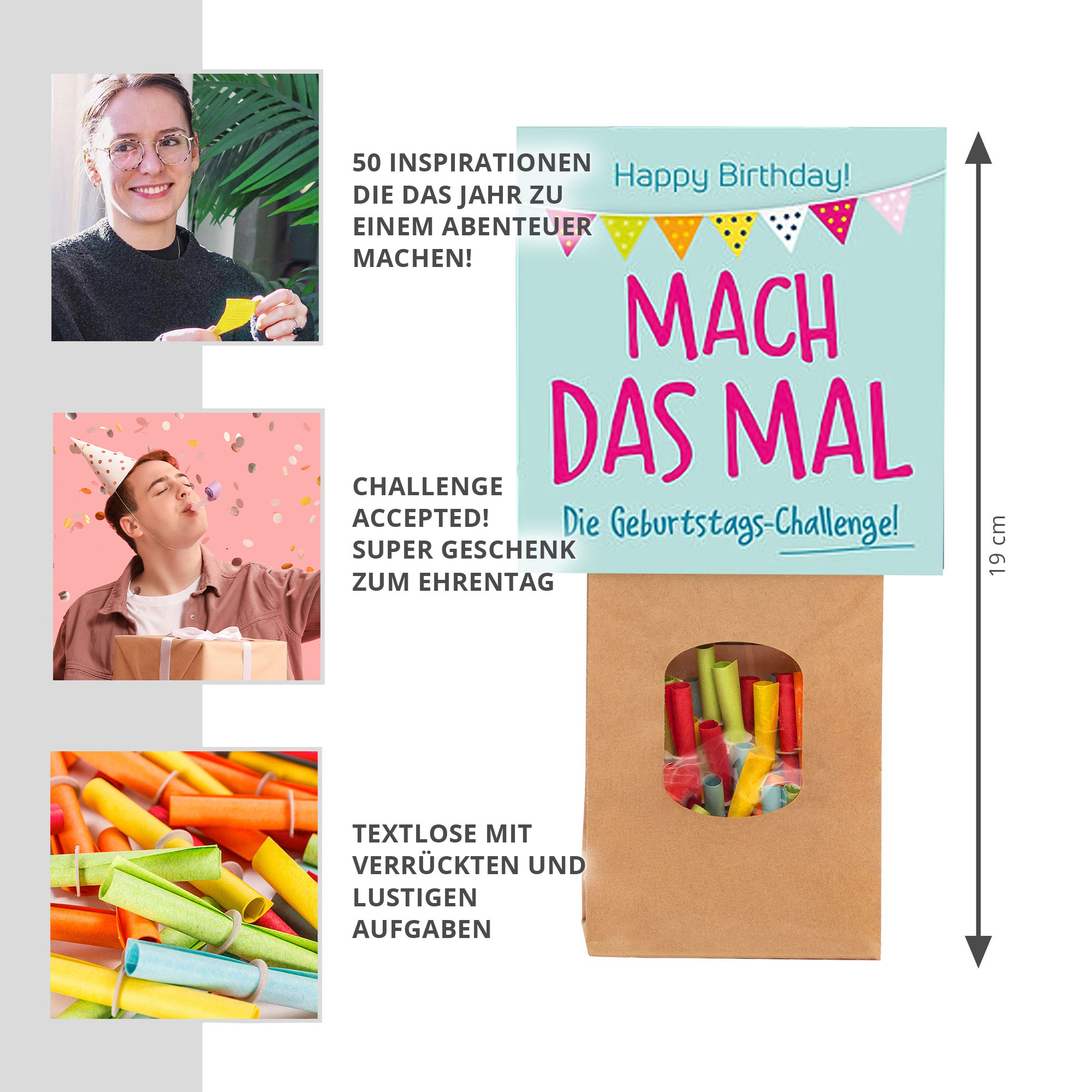 Mach das alles - 50 Lose Geburtstags-Challenge