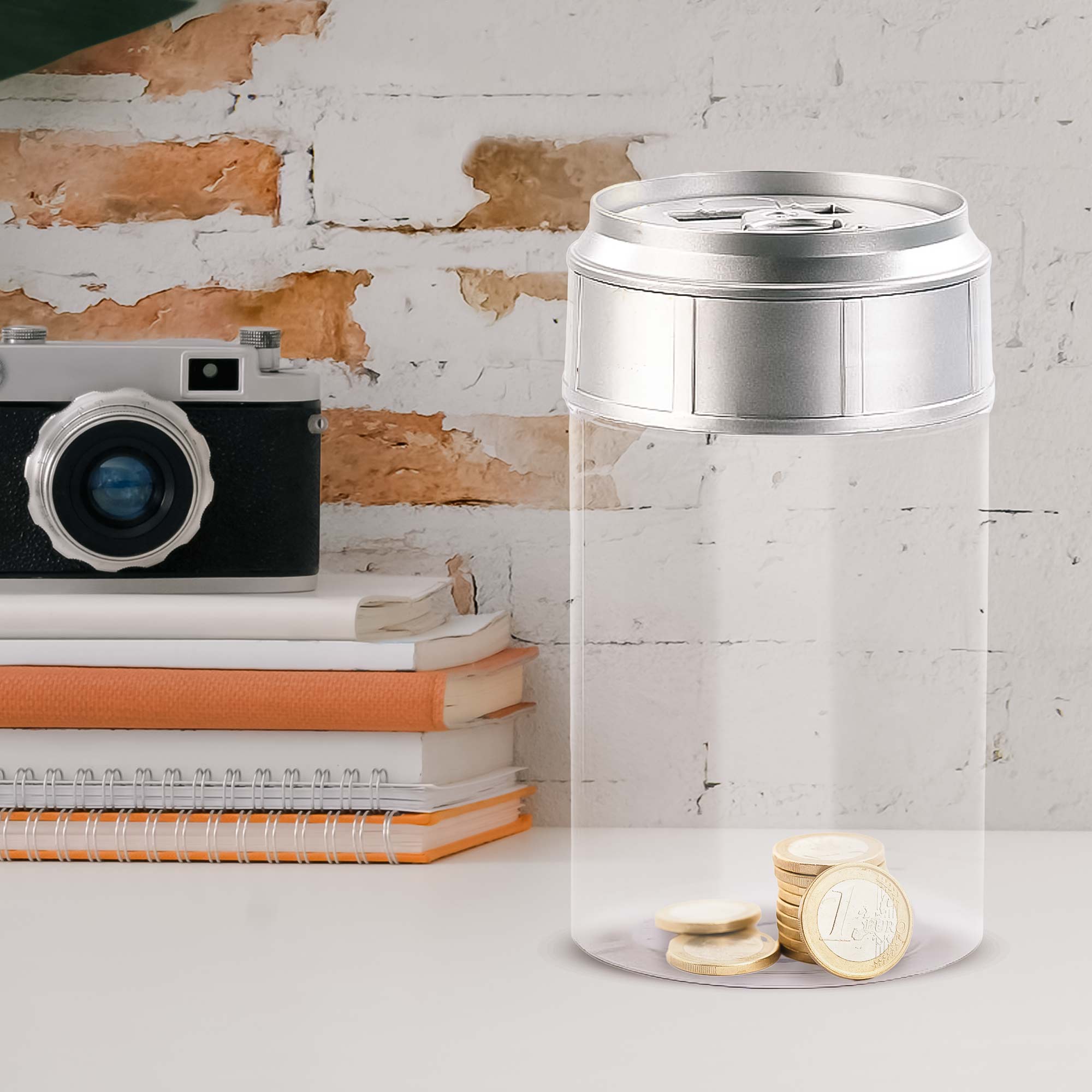 Spardose mit Zählwerk - Münzzähler