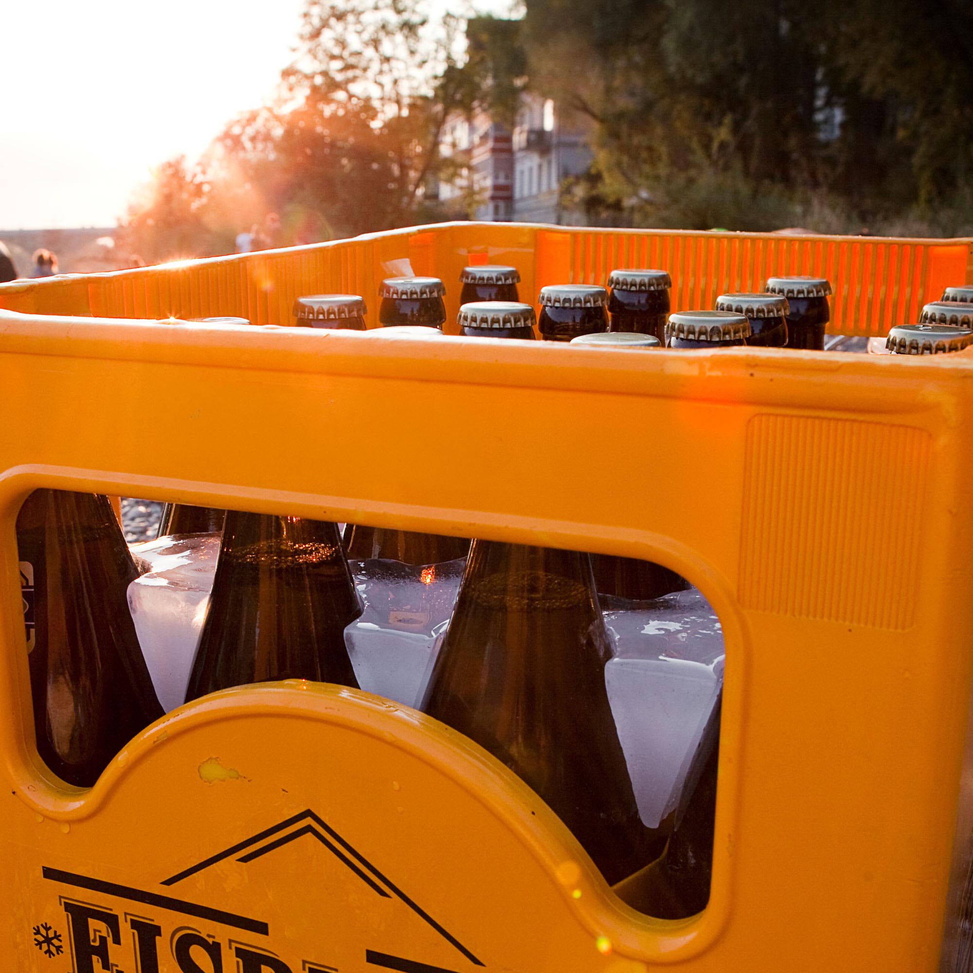 Bierkühler - Eisblockform für Bierkisten - 0,33 l Flaschen Bierkühler - Eisblockform für Bierkisten - 0,33 l Flaschen