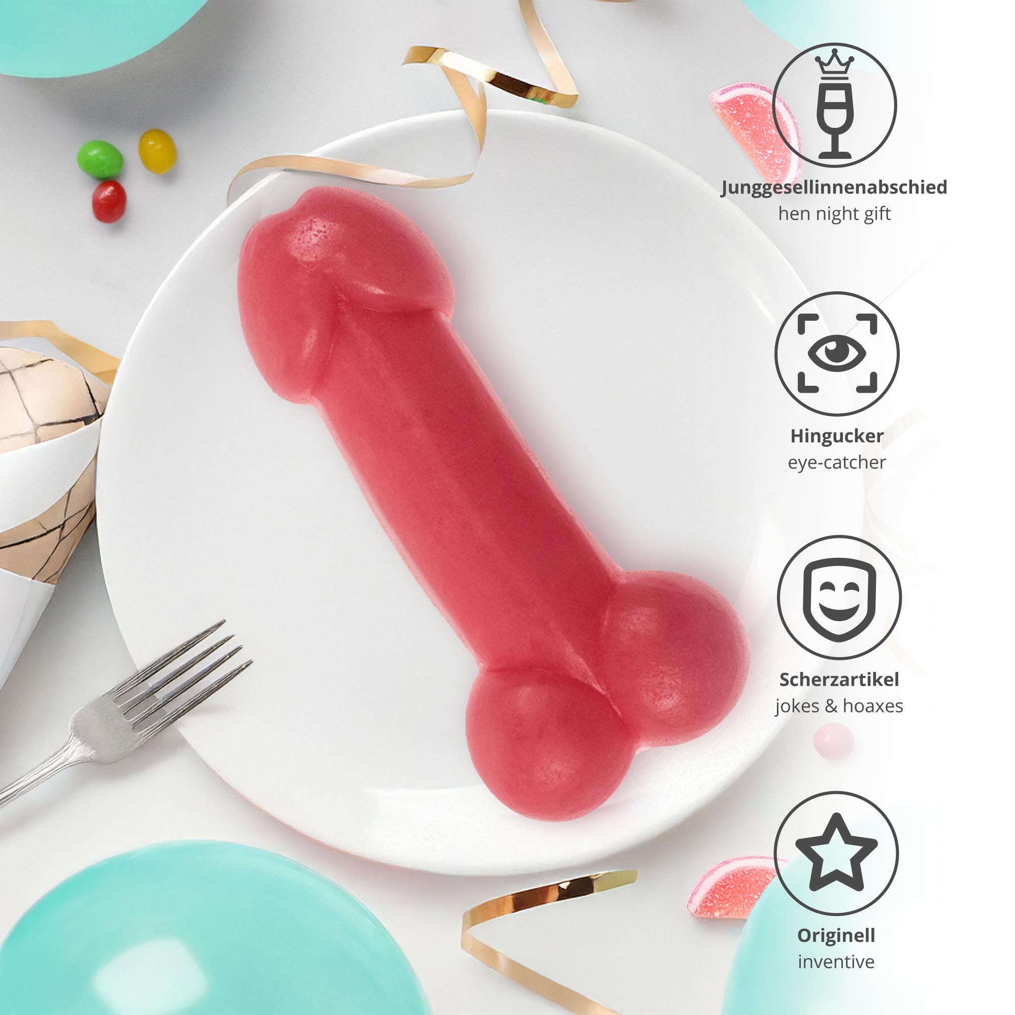 XXL Fruchtgummi Penis - 150 g