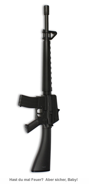 Elektro Stabfeuerzeug - Maschinengewehr 1342 - 1