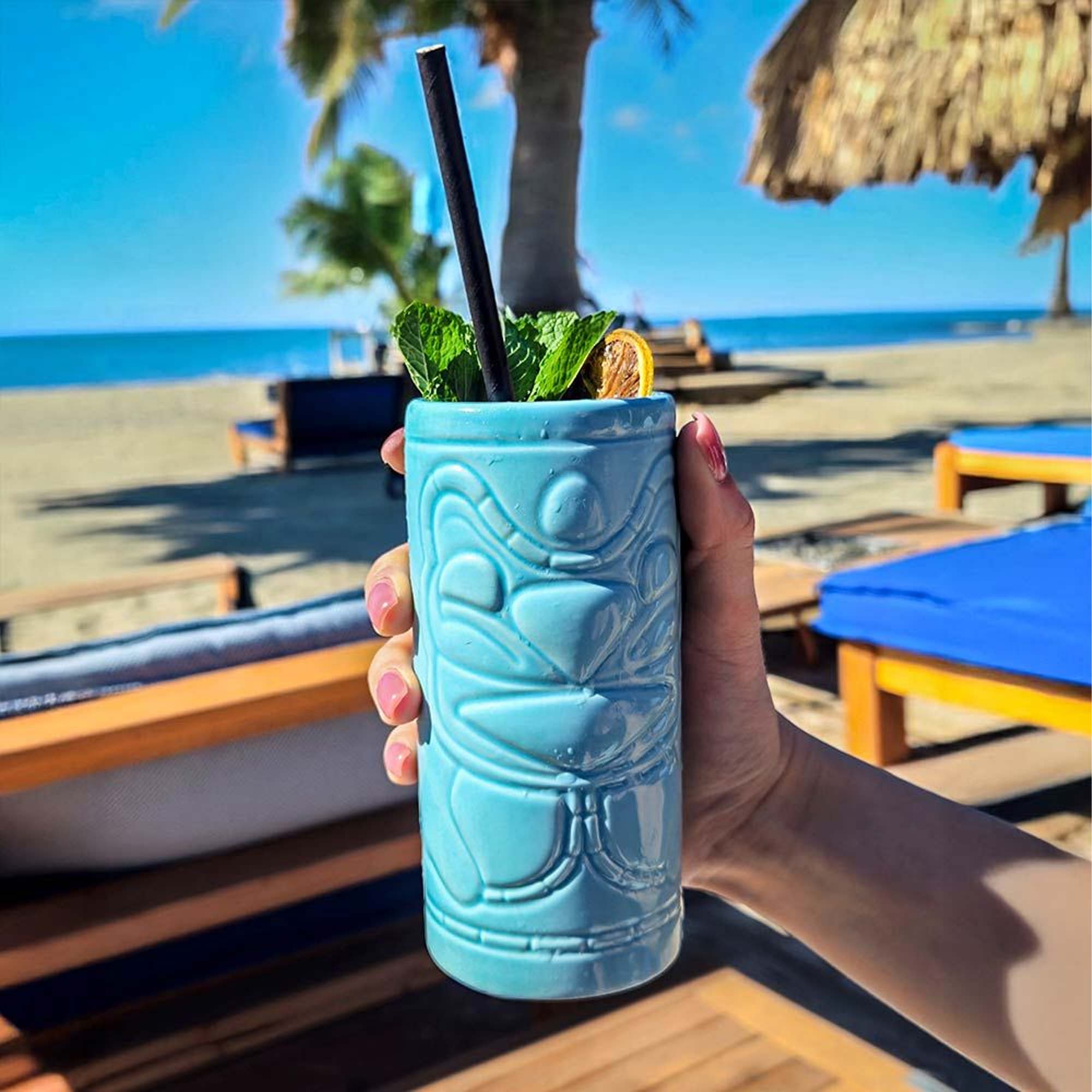 Tiki Becher - 4er Set