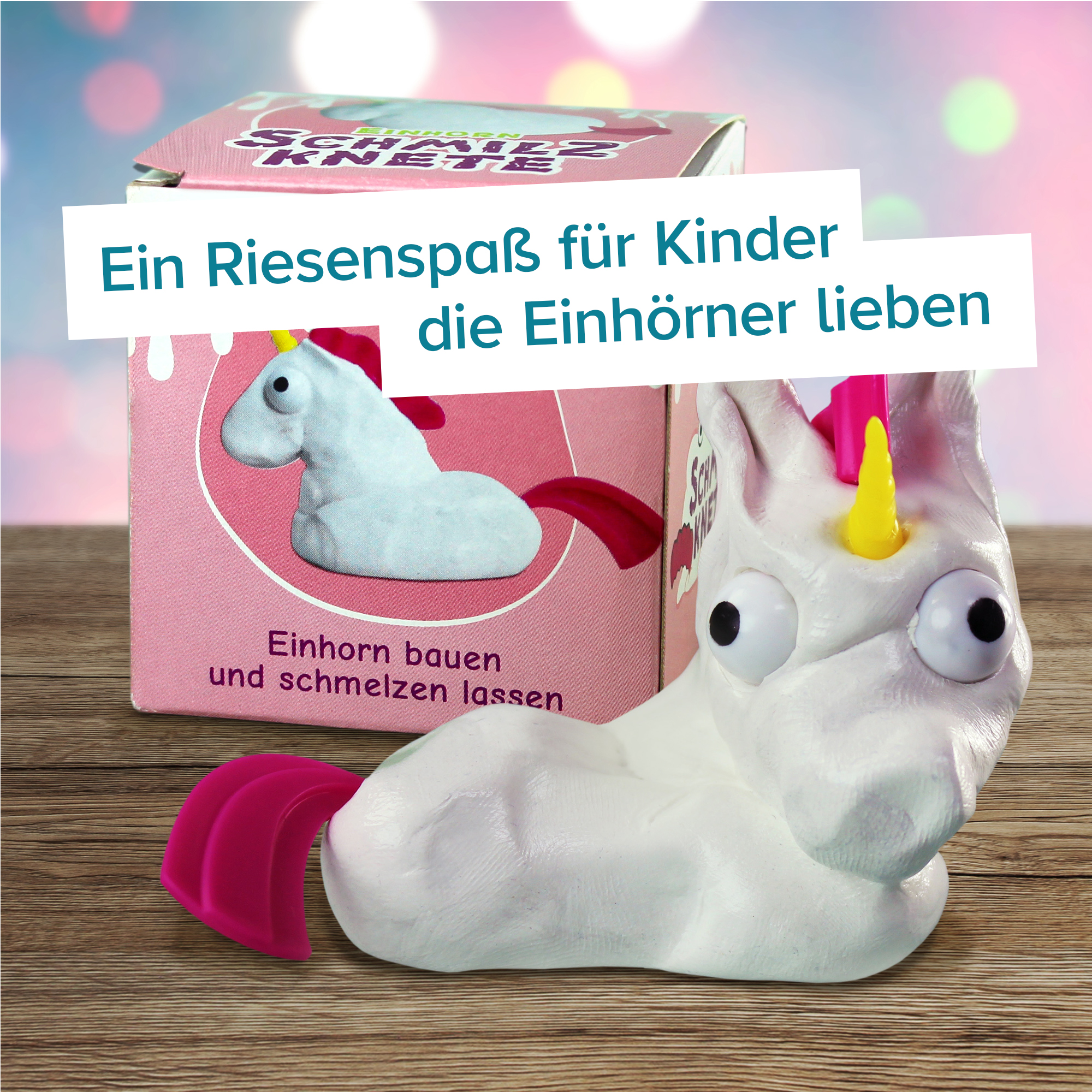 Einhorn Bausatz mit Schmilzknete 4054 - 6