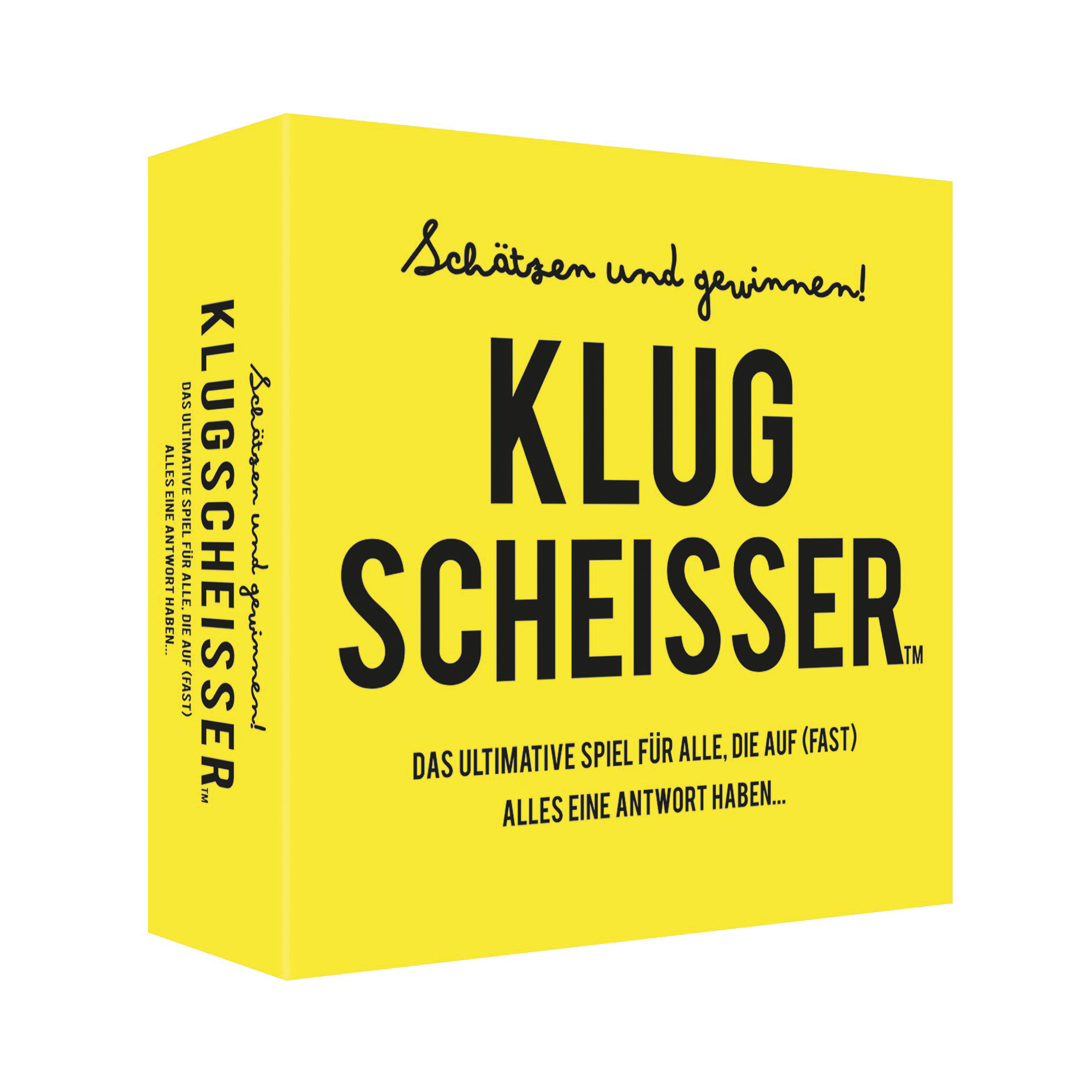 Klugscheisser Spiel - Schätzen und gewinnen