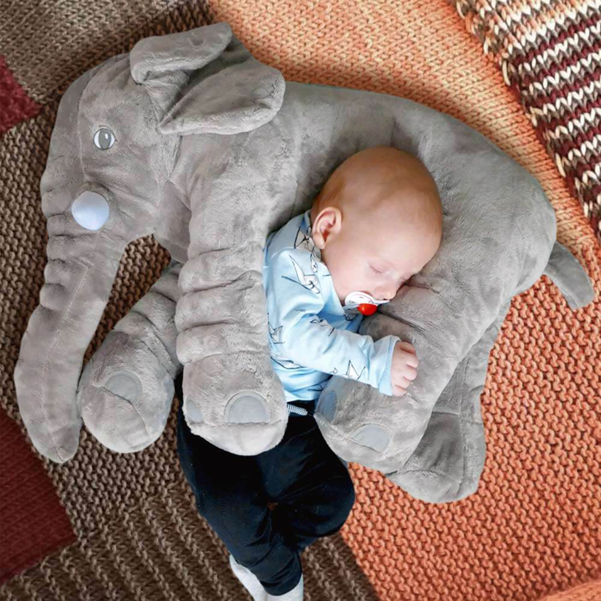 Baby Kuschelkissen - Elefant