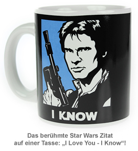 Star Wars Tasse - Han Solo und Leia 2321 - 1