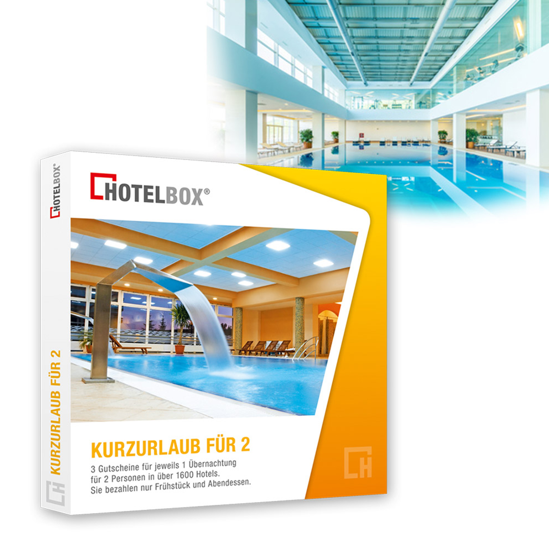 Kurzurlaub für 2 - Hotelgutscheine für 3 Übernachtungen