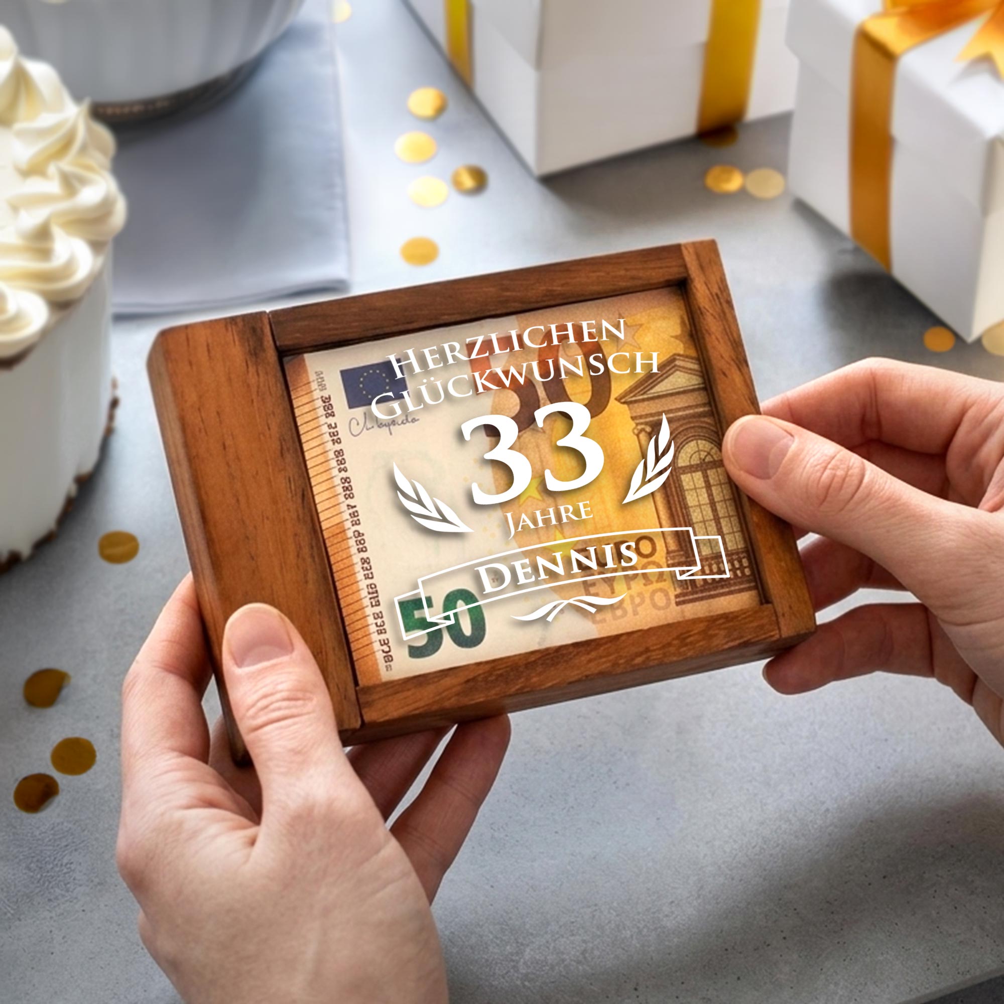 Magische Geldgeschenkbox Kompakt zum Geburtstag Magische Geldgeschenkbox Kompakt zum Geburtstag
