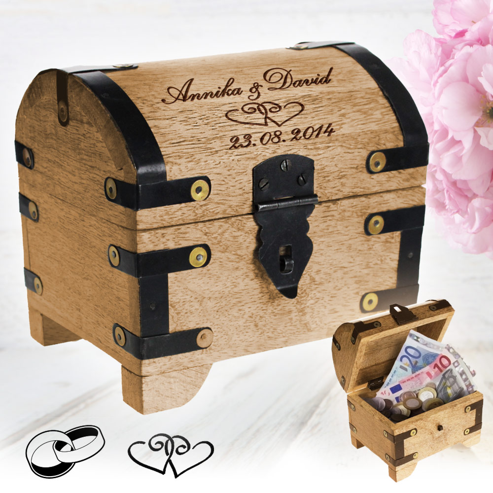 Geld Schatztruhe zur Hochzeit 1224 Geld Schatztruhe zur Hochzeit 1224
