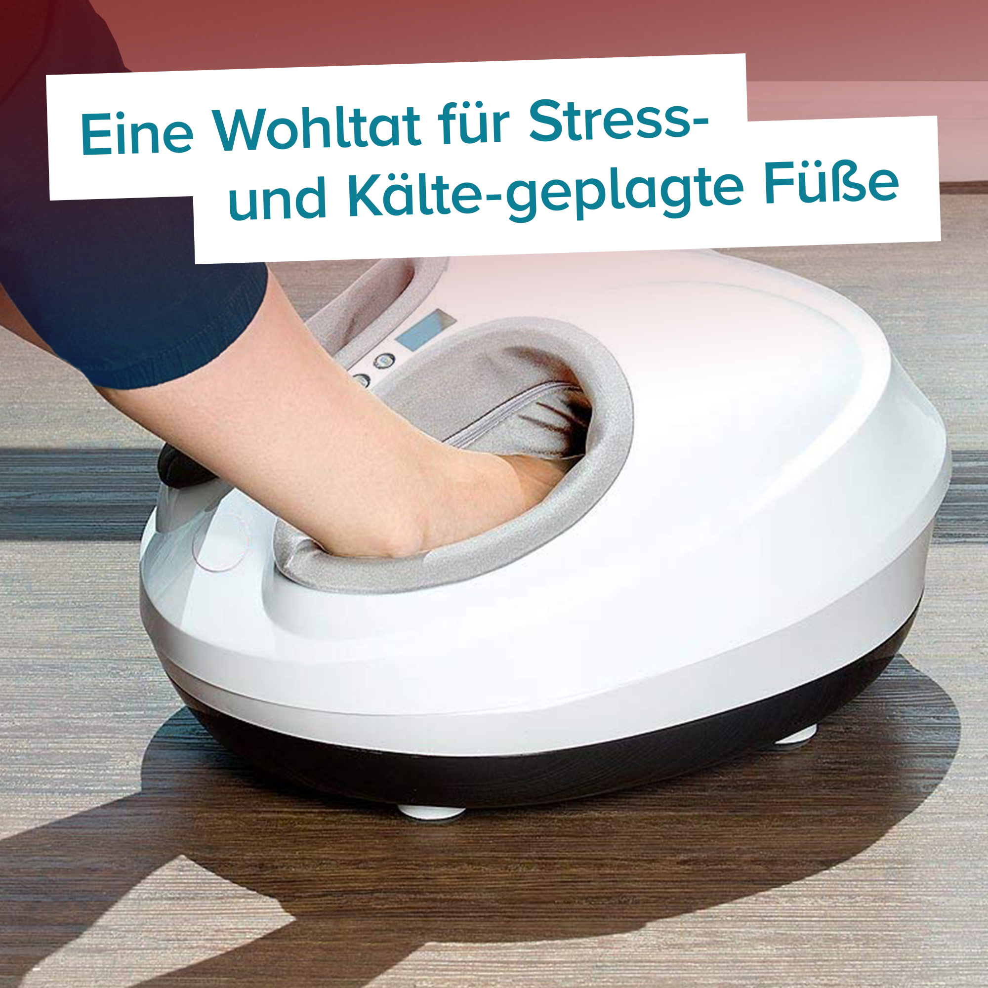 Fußmassagegerät mit Wärmefunktion und 3D Luftmassage 2774 - 5