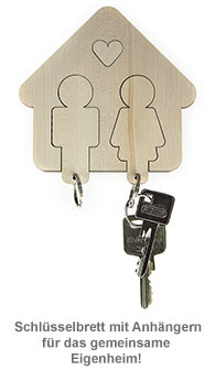 Schlüsselbrett - Mann & Frau 2120 - 2