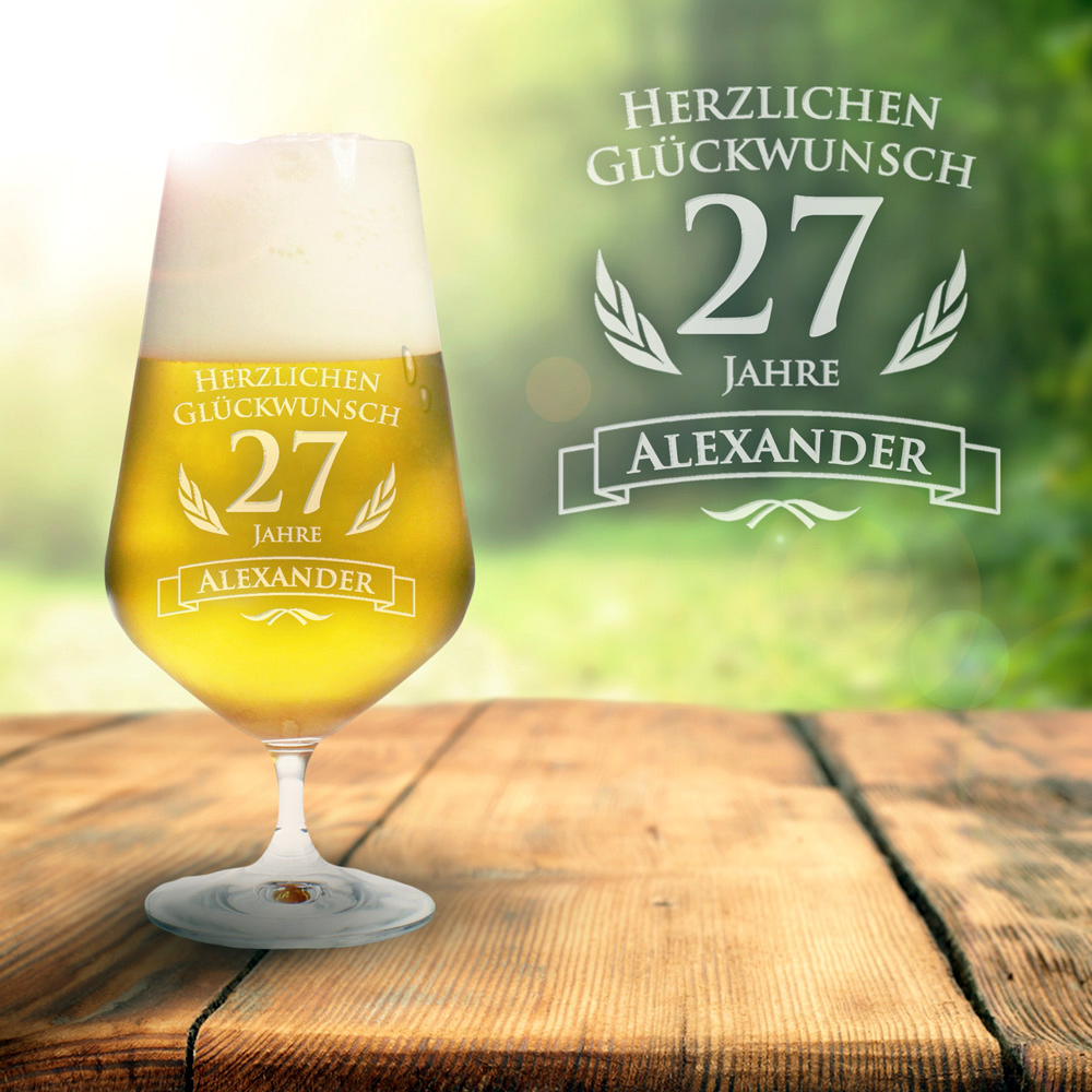 Bierglas zum Geburtstag 1446