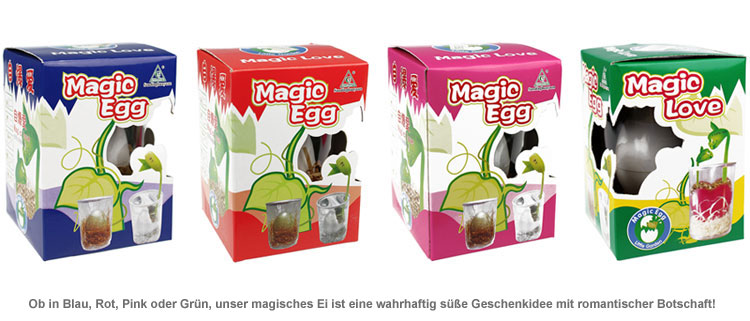 Magic Egg mit Liebesbotschaft 3394 - 1