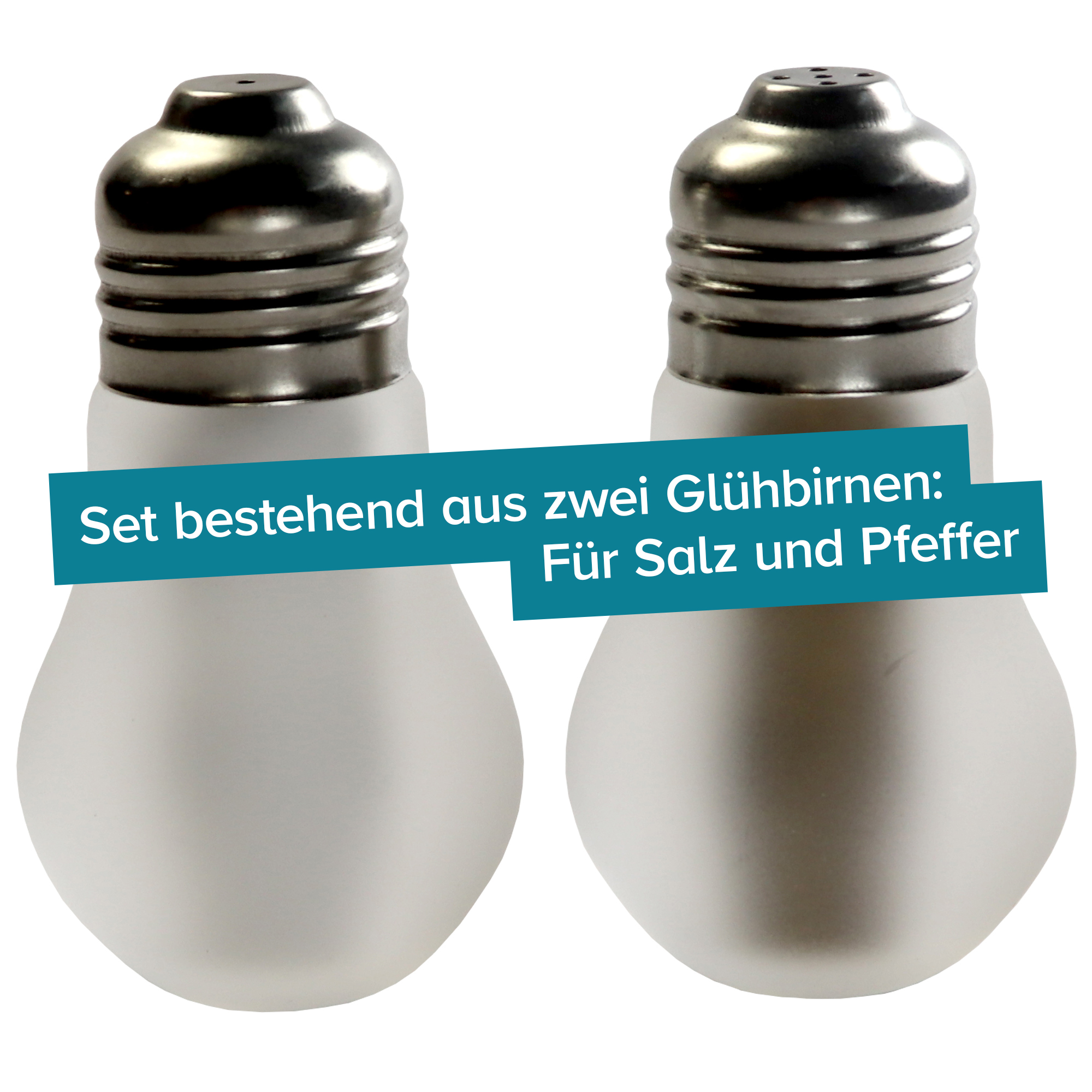 Salz und Pfeffer Streuer - Glühbirnen 2128 - 4