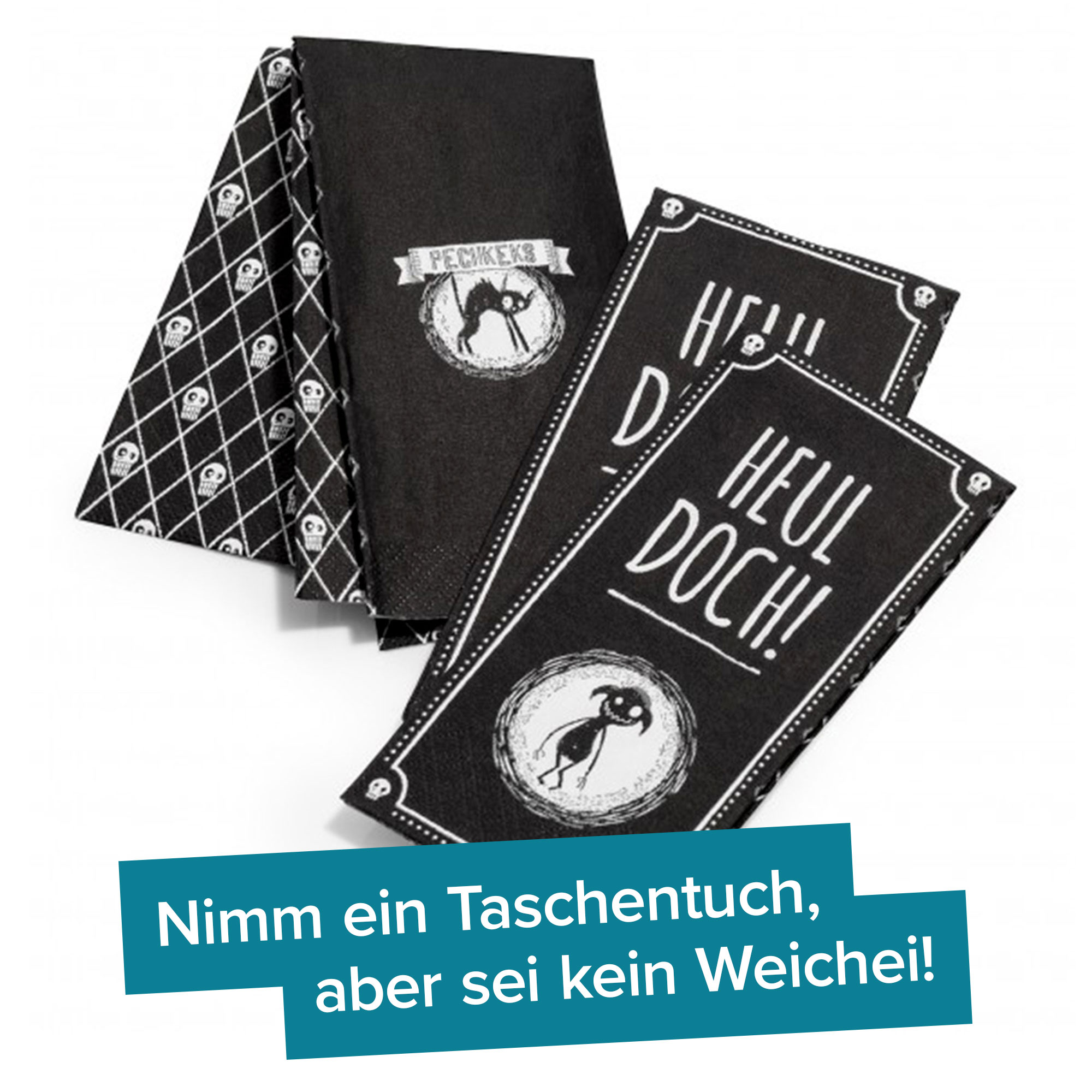 Taschentücher 3er Set - Heul doch! 2381 - 3