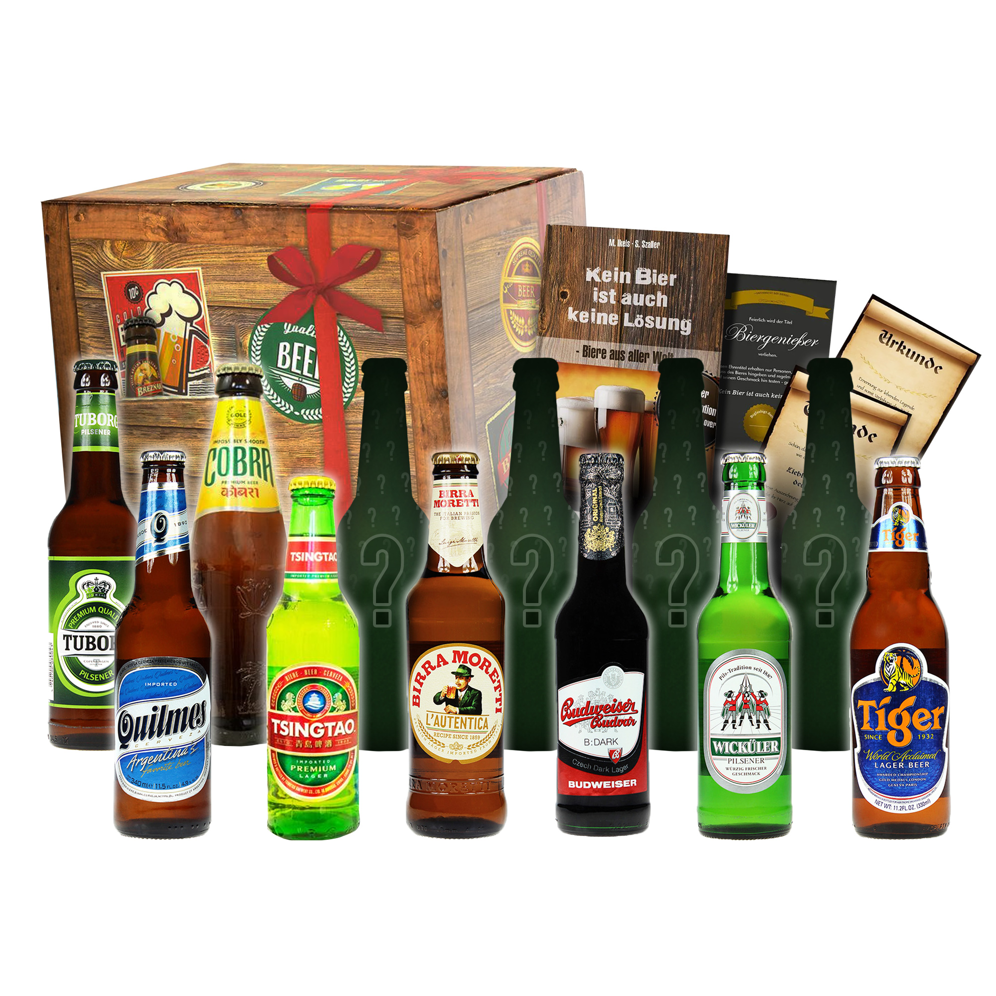 Bier Weltreise XL - 12er Geschenkbox