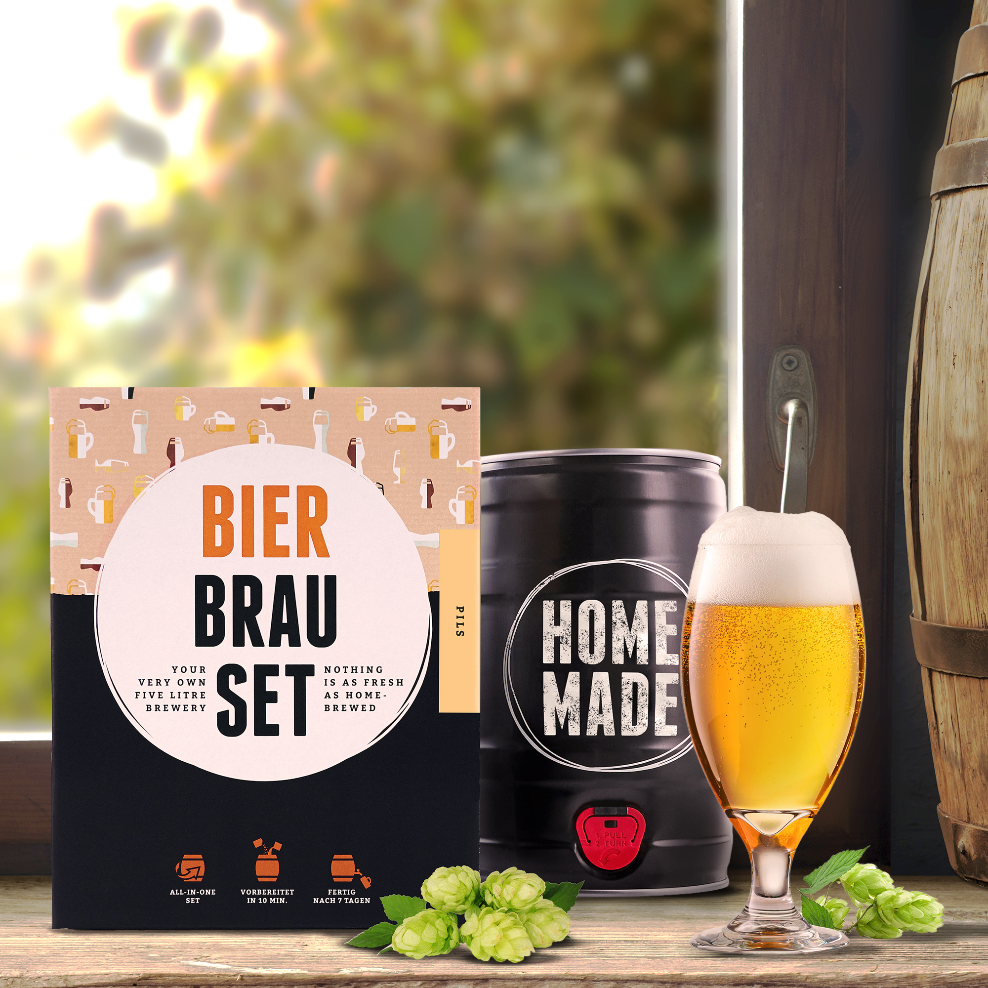 Braufässchen - Bier selber brauen