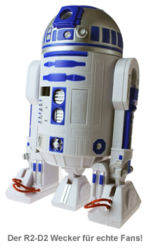 Star Wars R2D2 Wecker mit Zeitprojektion 1427 - 3