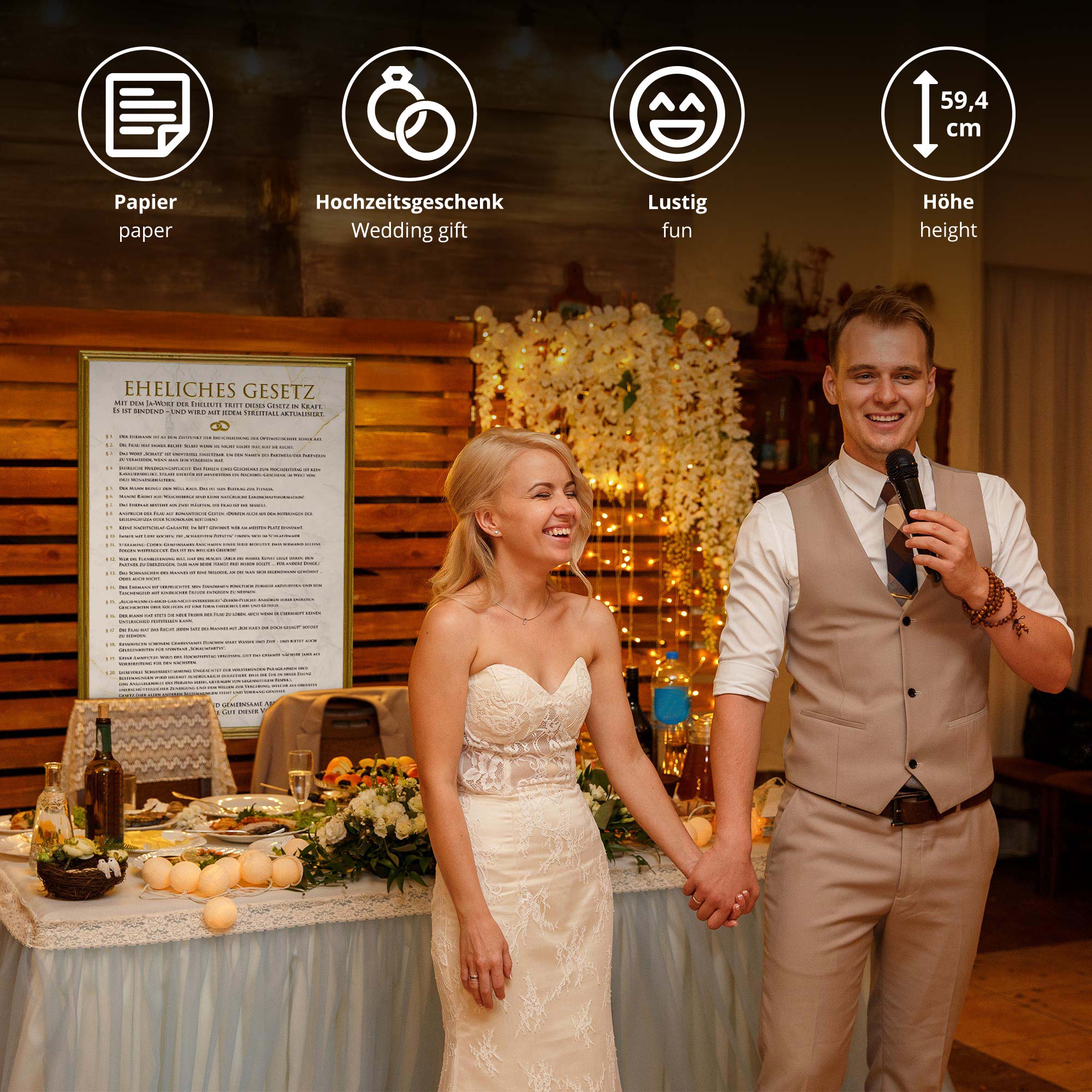 Ehegesetz Poster XXL - Antik Ehegesetz Poster XXL - Antik