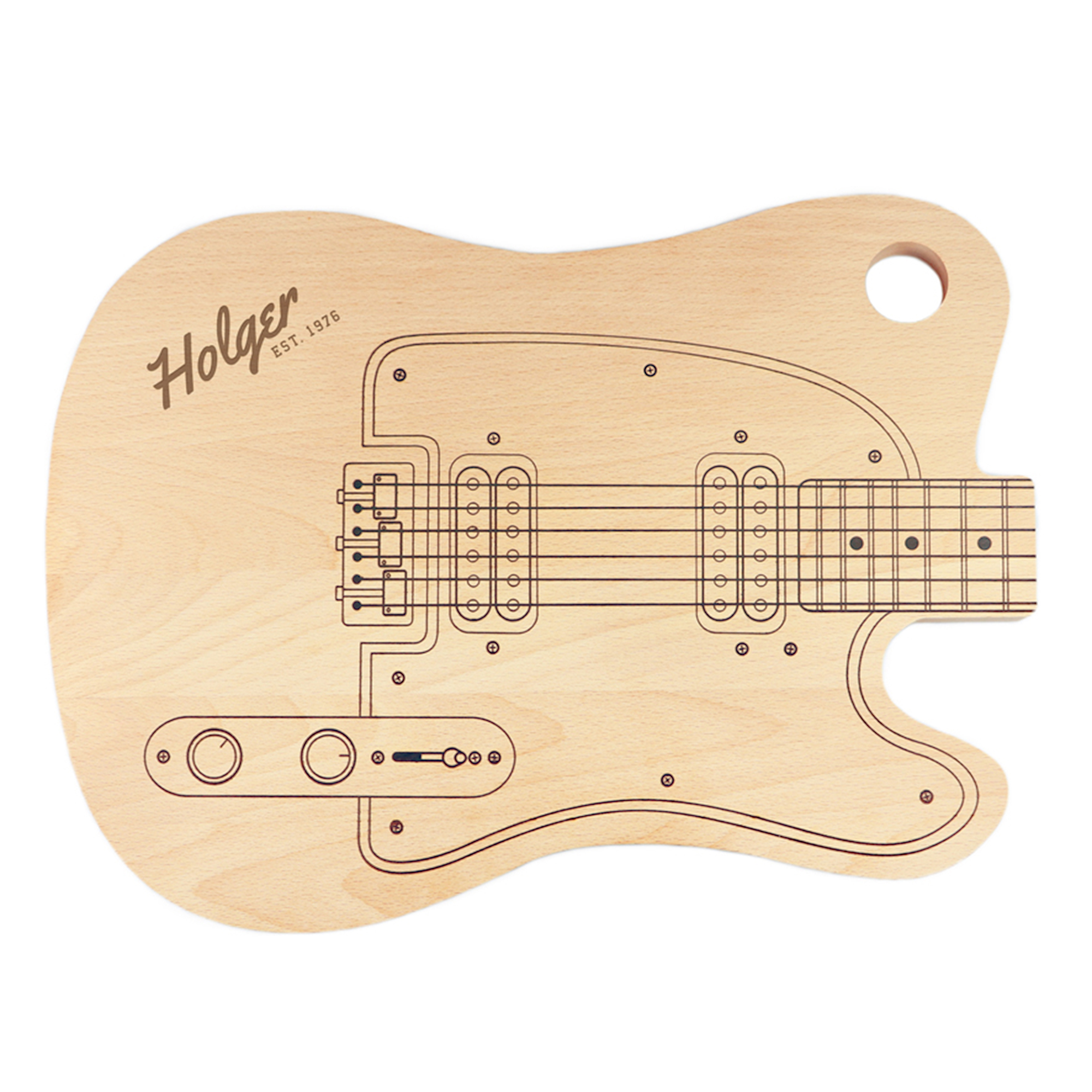 Schneidebrett - Gitarre 1216 - 6