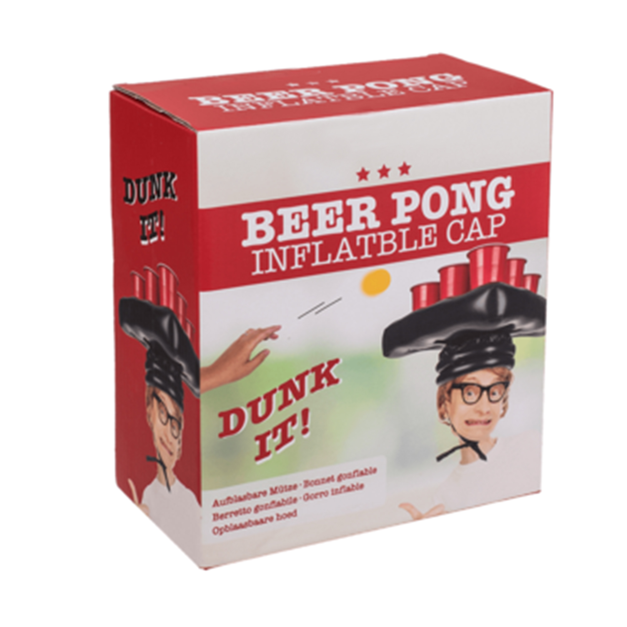 Aufblasbarer Bierpong Hut - Mini Beer Pong Set 3572 - 5