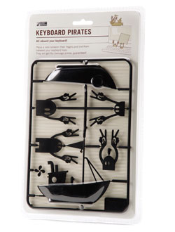 Piraten Zettelhalter für Tastatur 1240 - 2