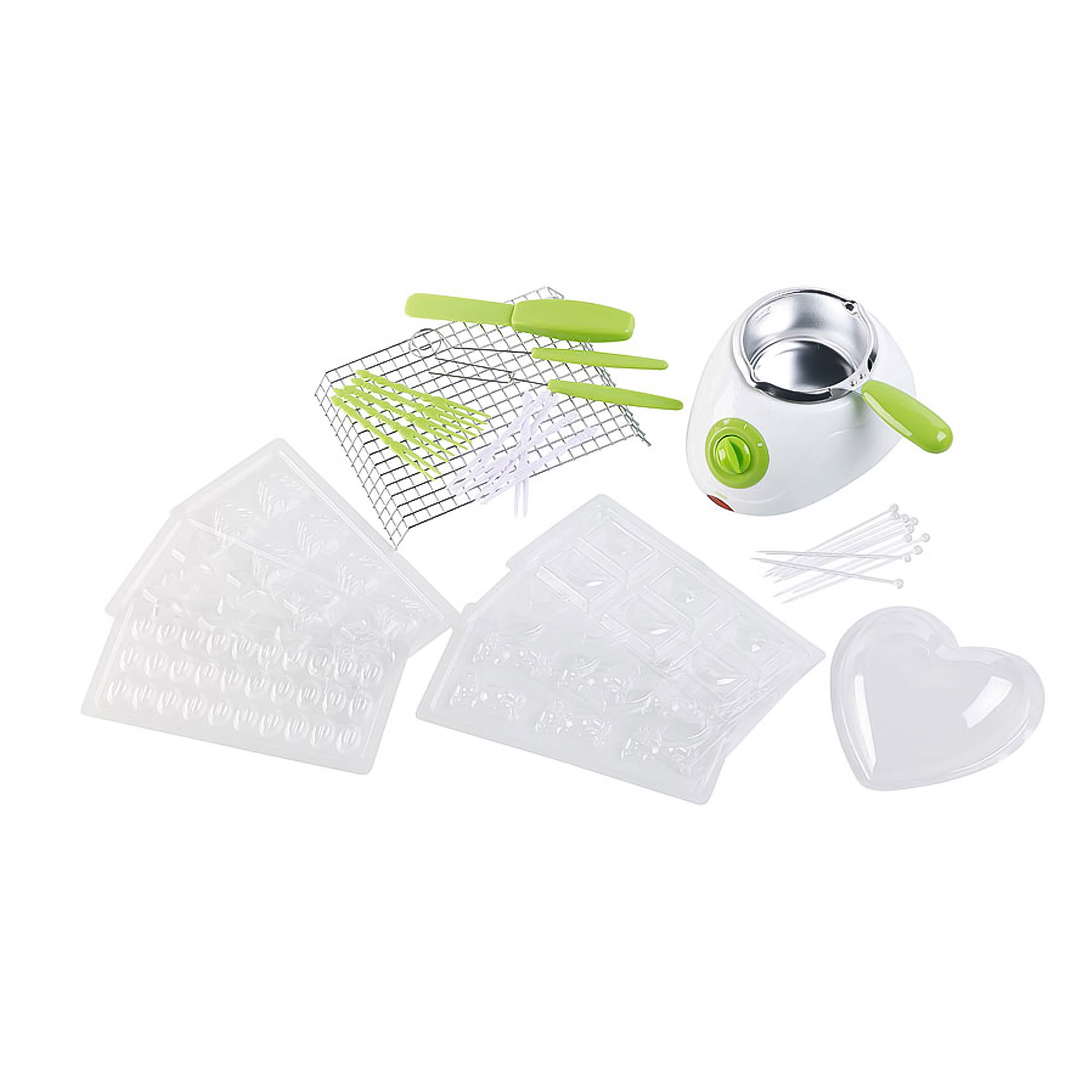 Schokolade schmelzen - Schokofondue Set