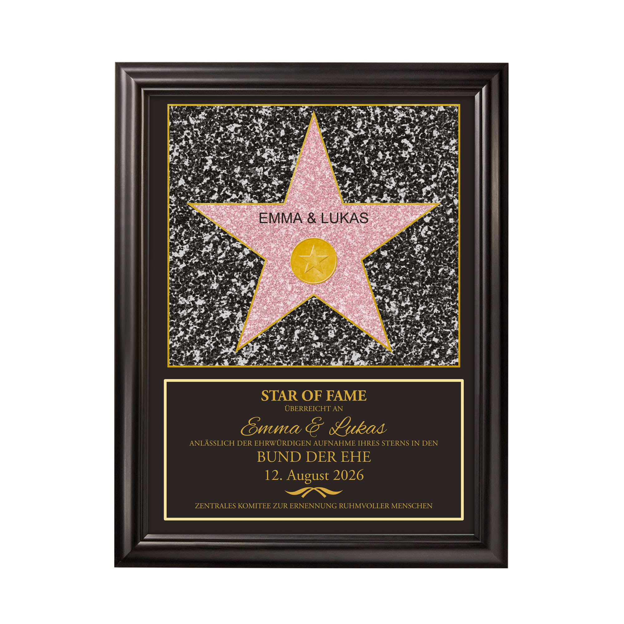 Star of Fame - Hochzeitsbild Star of Fame - Hochzeitsbild