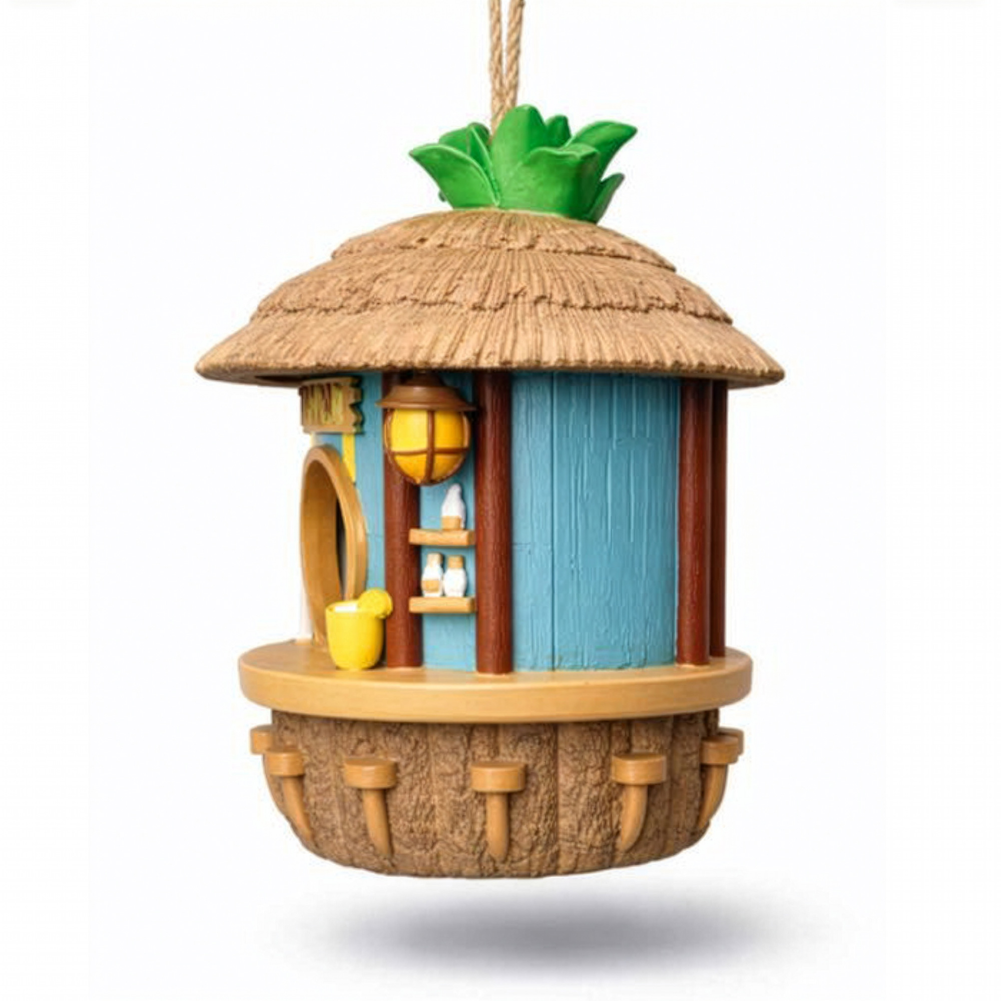 Tikibar Vogelhaus - Nistkasten & Futterhaus für Vögel Tikibar Vogelhaus - Nistkasten & Futterhaus für Vögel