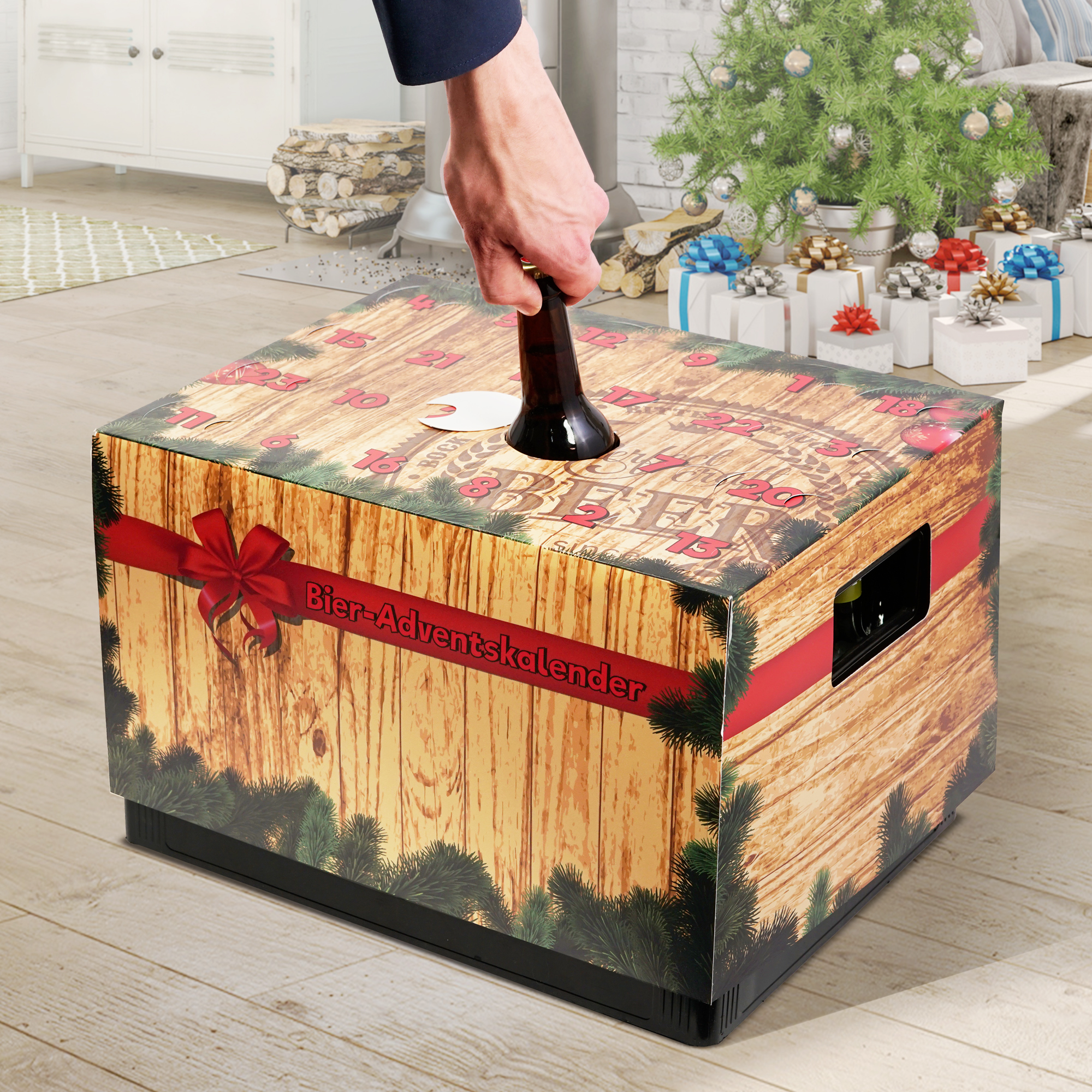 Bier Adventskalender Aufsatz 4001