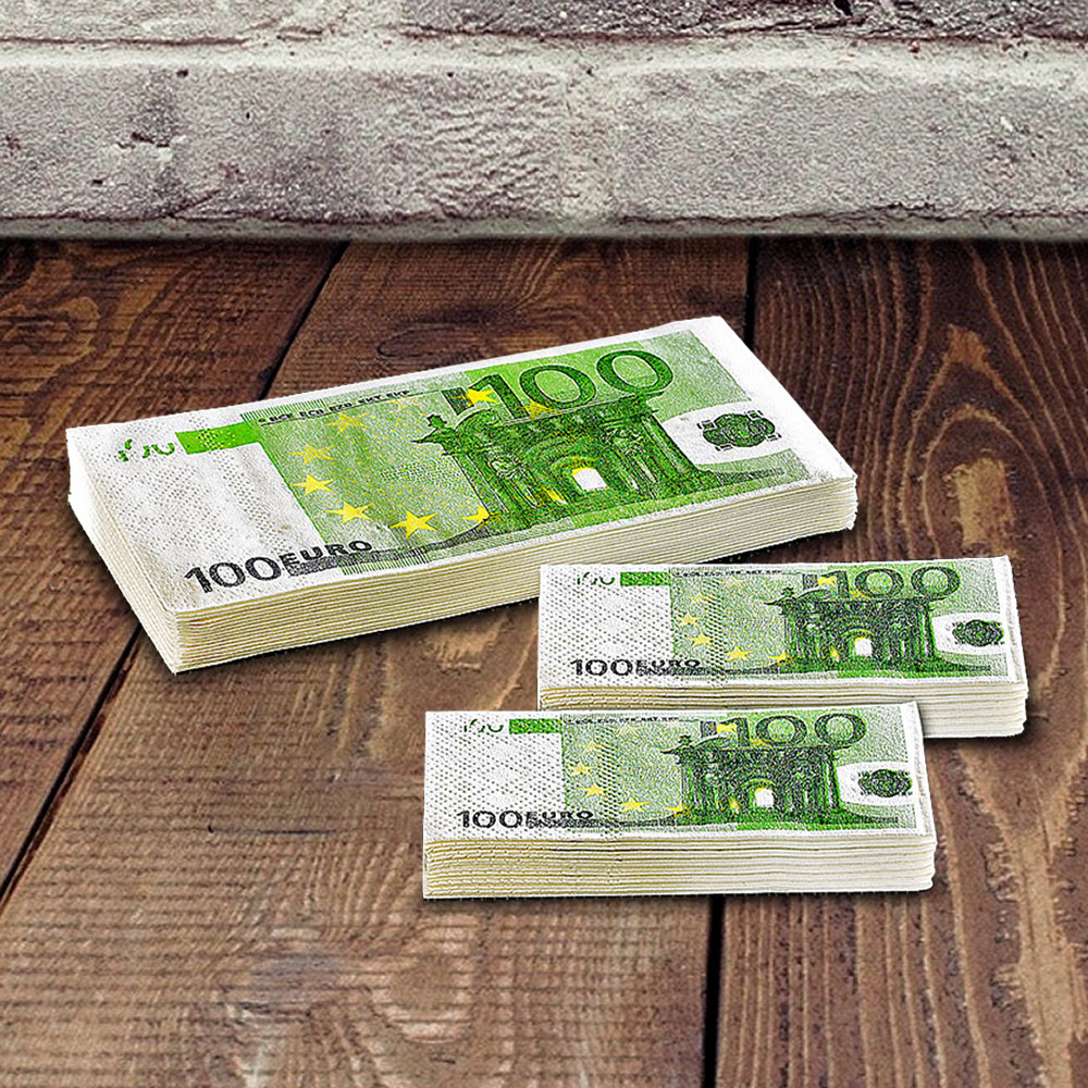 Geld Taschentücher - 100 Euro Scheine 1006