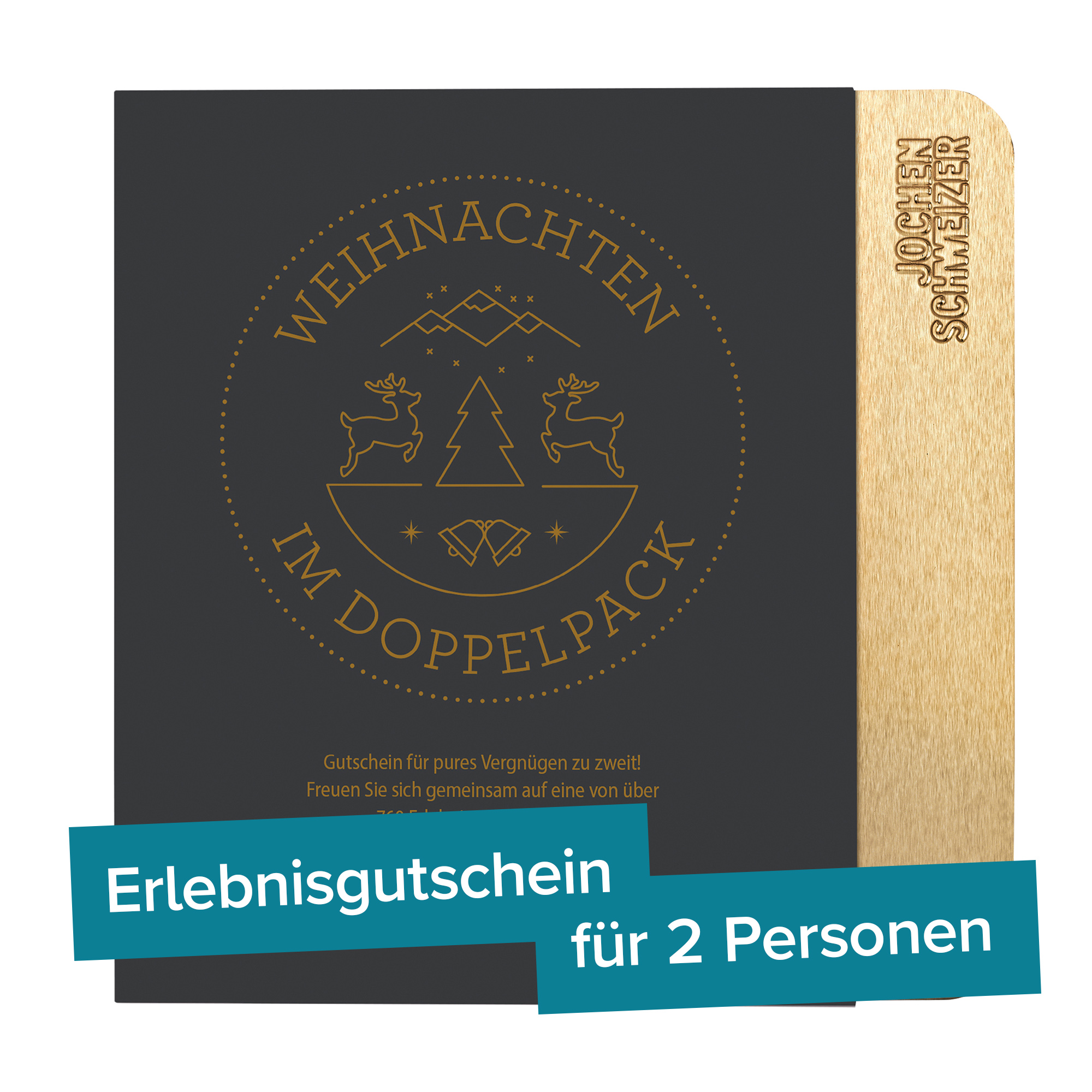 Weihnachten im Doppelpack - Erlebnisgeschenk