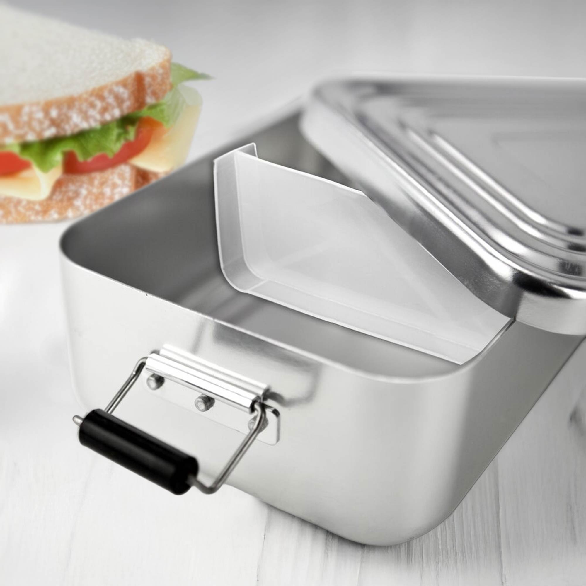 Gravierte Lunchbox für Mädchen - quadratisch