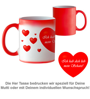 Herz Tasse - Beste Mutti 1605 - 1