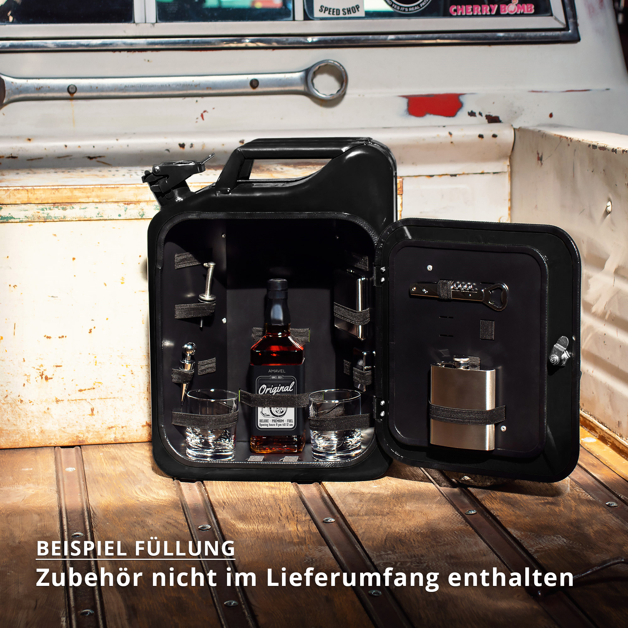 Original Kanister-Bar - Die Minibar für Unterwegs