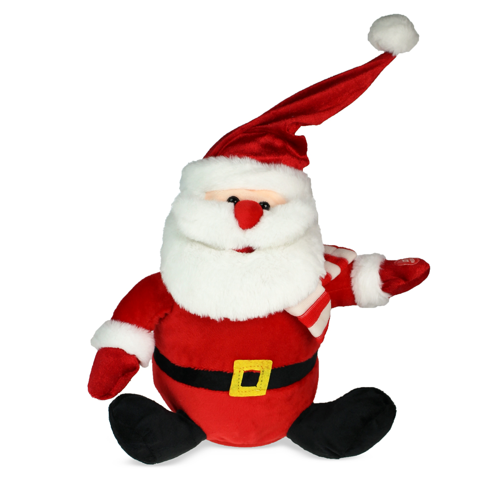 Singender Weihnachtsmann mit tanzender Mütze 3285 - 4