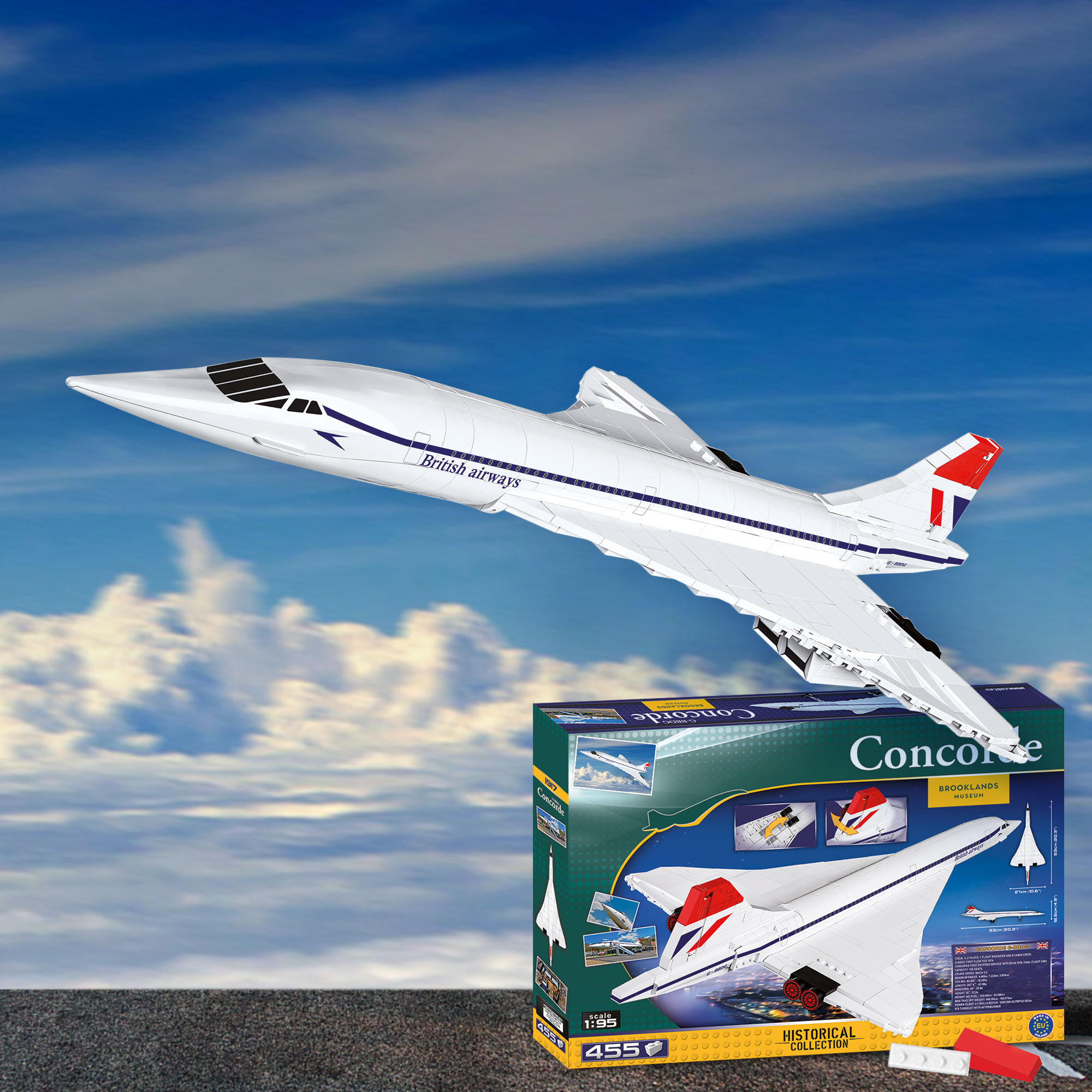 Concorde - Cobi Klemmbausteine 1020-DH-0000