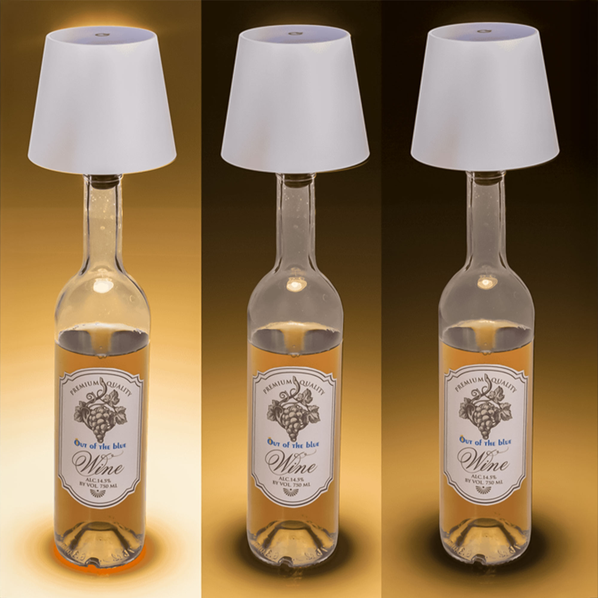 LED Flaschenlampe - Flaschenaufsatz