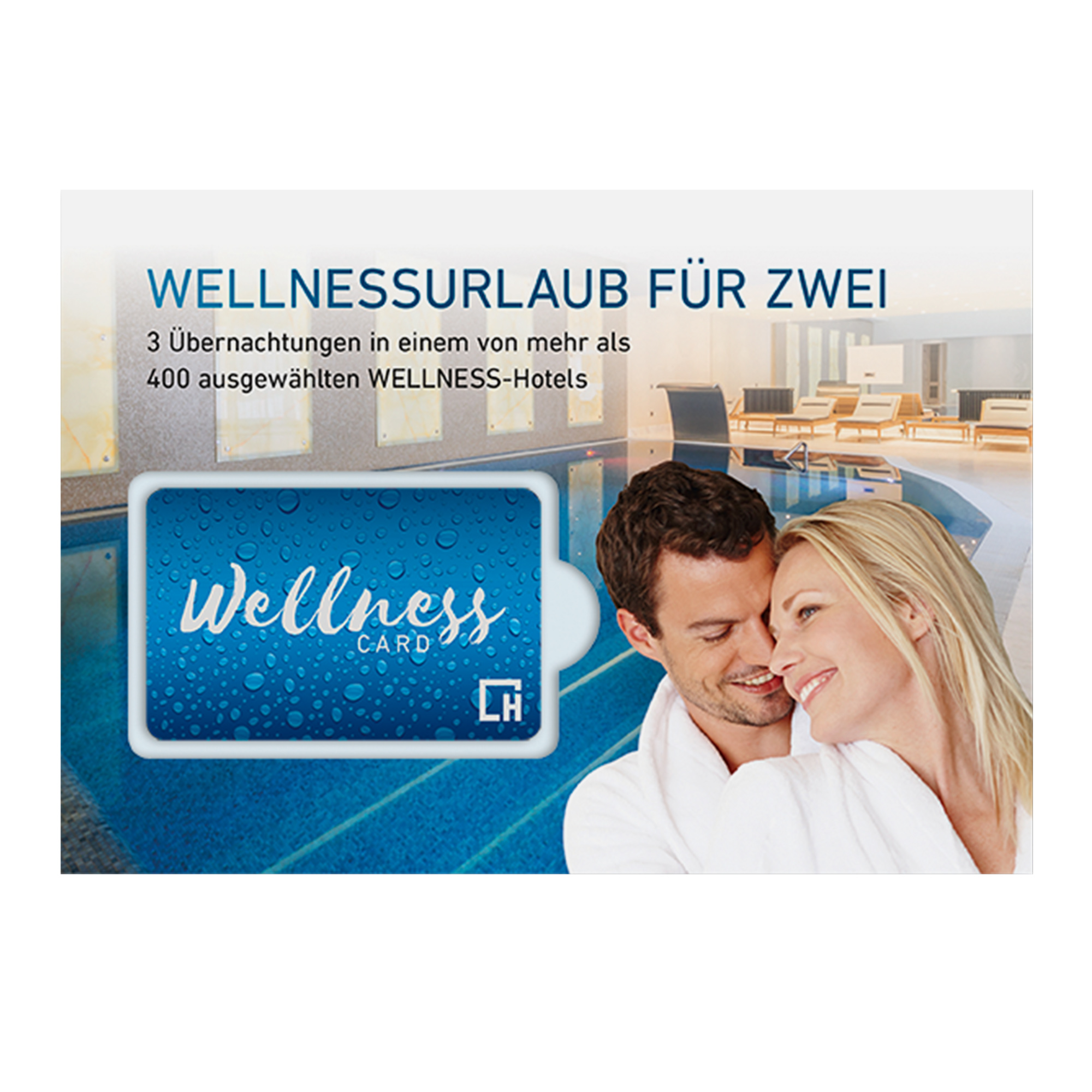 Wellness Kurzurlaub für Zwei - Hotelgutschein Card 3624 - 3