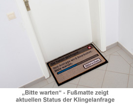 Fußmatte - Sie haben geklingelt 0974 - 2