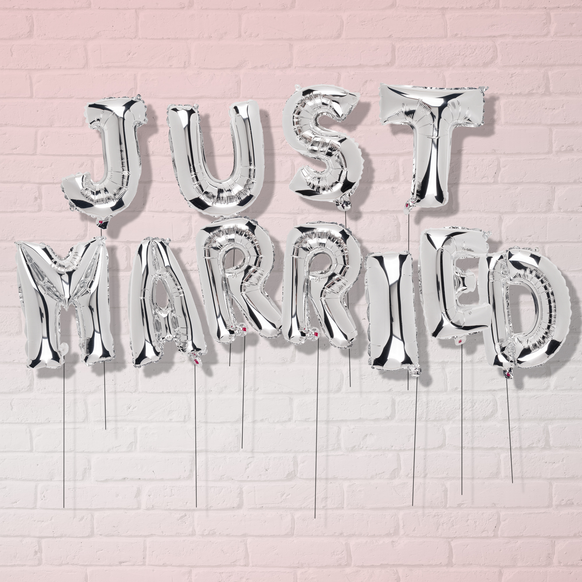 Hochzeitsballons - Just Married 3836 - 4