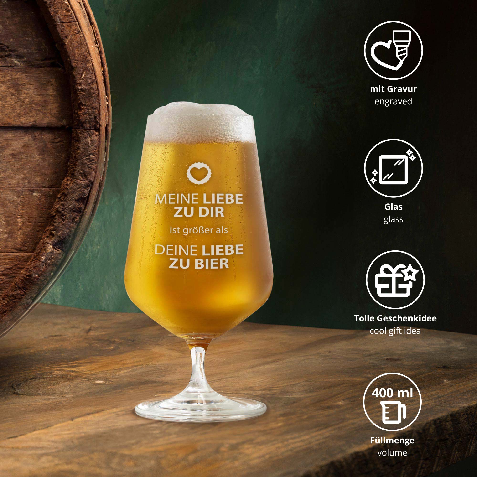 Bierglas - Liebe Bierglas - Liebe