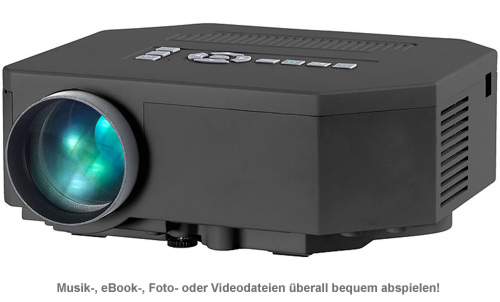 HD Mini LED Beamer mit Media-Player 2235 - 1