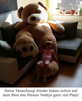 Riesen Teddybär - 240 cm 2782 - 1