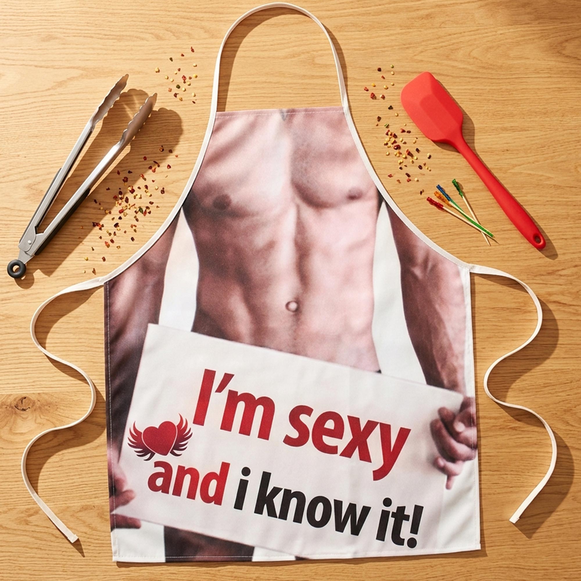 Sexy Schürze für Männer