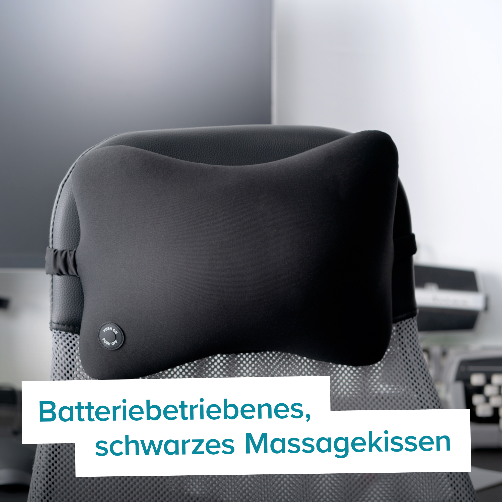 Nackenkissen mit Massagefunktion