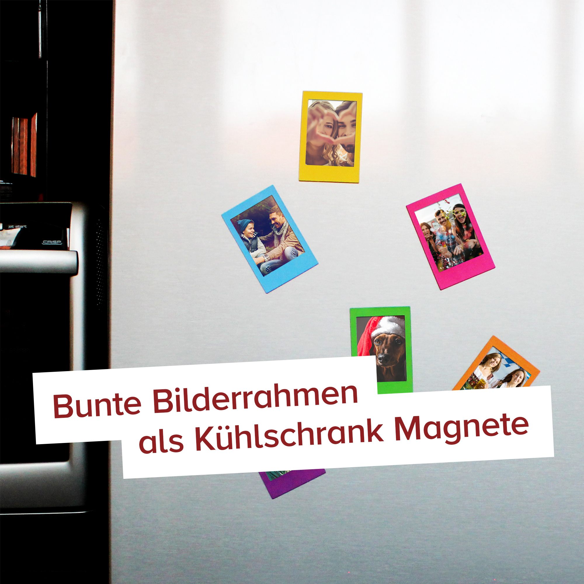 Magnet Bilderrahmen - Fotomagnete 6er Set 3471 - 9